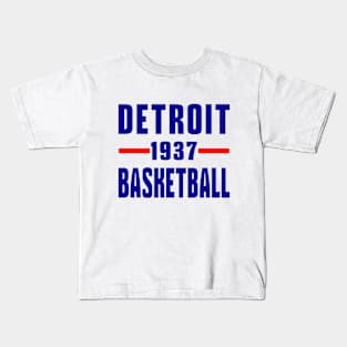 Detroit Basketball Classic Kids T-Shirt